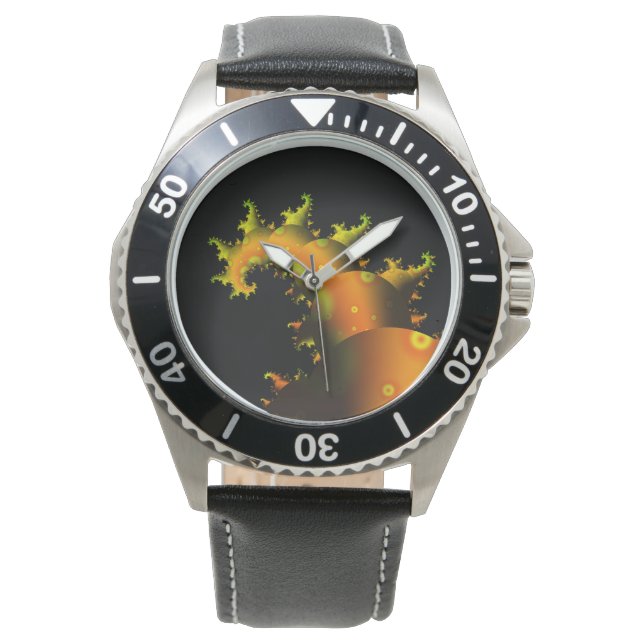 Tentacle Fractal Watch (Vuxen) Armbandsur (Framsida)