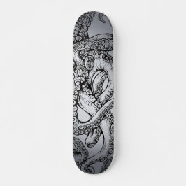 Tentacle Octopus Monster Mini Skateboard Bräda 18,5 Cm