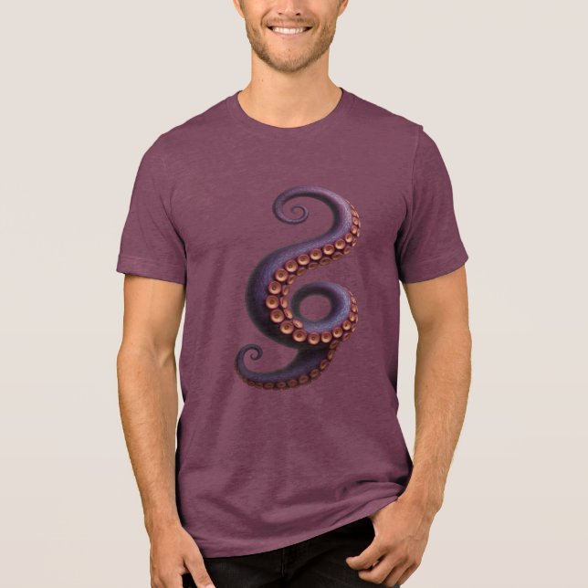 Tentacle-problem - 3D Intruder-design T Shirt (Framsida)