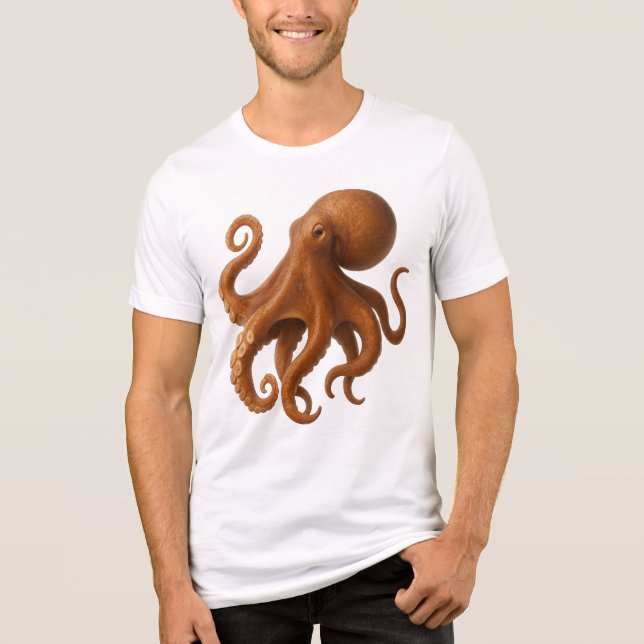 Tentacle Tango T Shirt (Framsida)