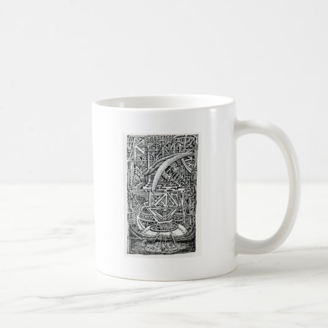 Tentacle Tank av Brian Benson Kaffemugg (Höger)