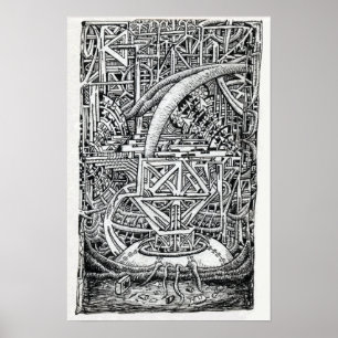 Tentacle Tank av Brian Benson Poster