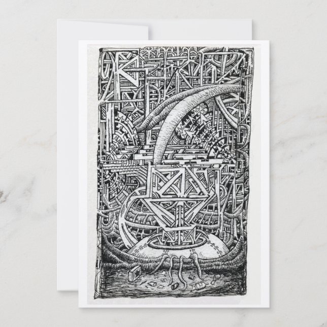 Tentacle Tank från Brian Benson Flat Card (Framsida)