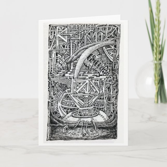 Tentacle Tank från Brian Benson Kort (Framsida)