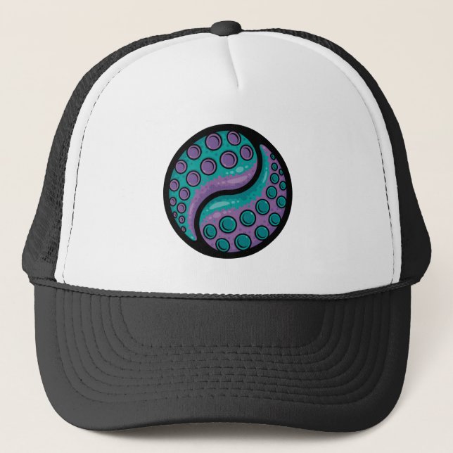 Tentacle Yin Yang Keps (Framsida)