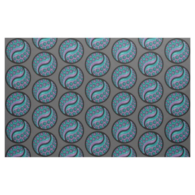 Tentacle Yin Yang Tyg (Fat Quarter)