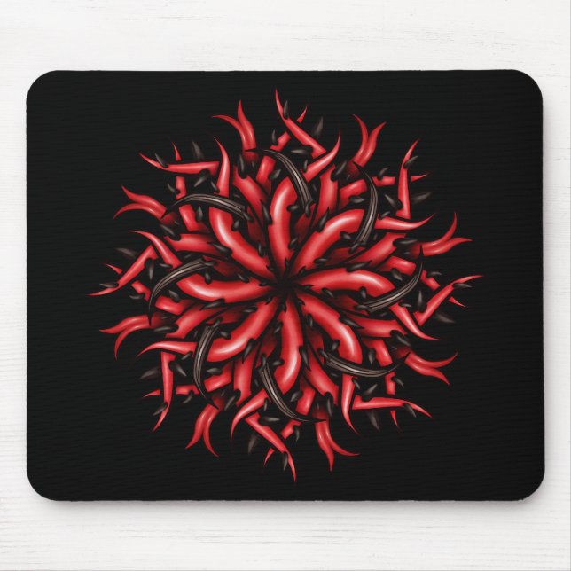 Tentacles Gothic Creepy Horror Musmatta (Framsidan)
