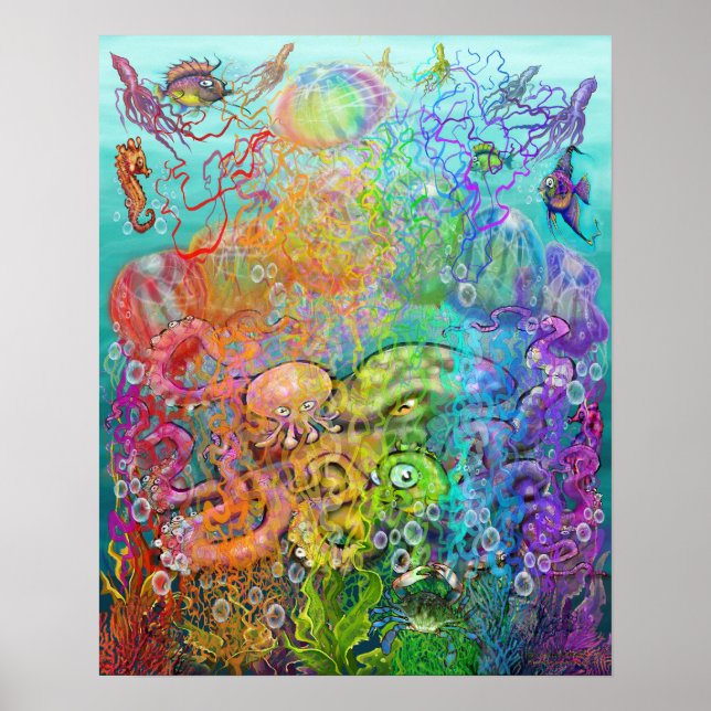 Tentakler Poster (Framsidan)