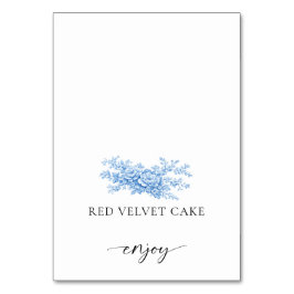 Tented Food Label Wedding Buffet Chinoiserie Bordsnummer