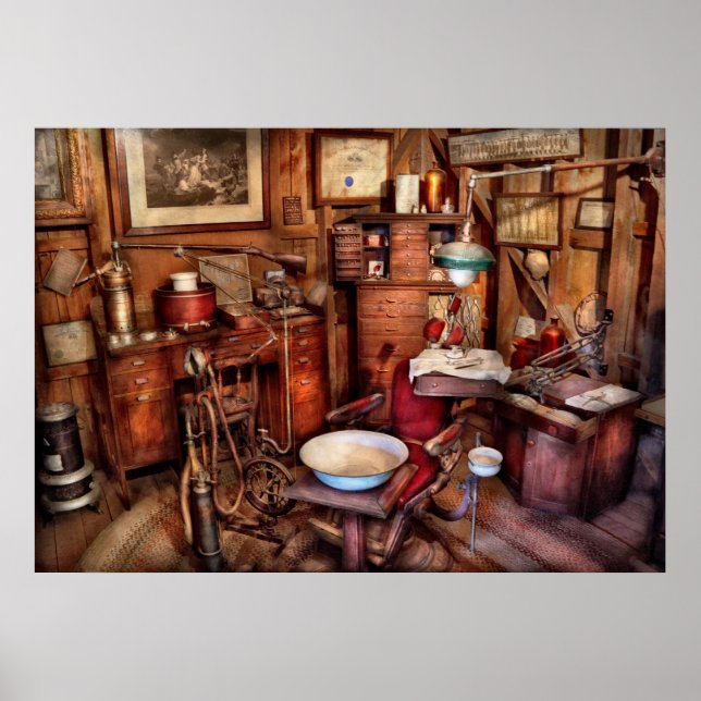 Tentist - doktor kommer snart att vara med dig poster (Framsidan)