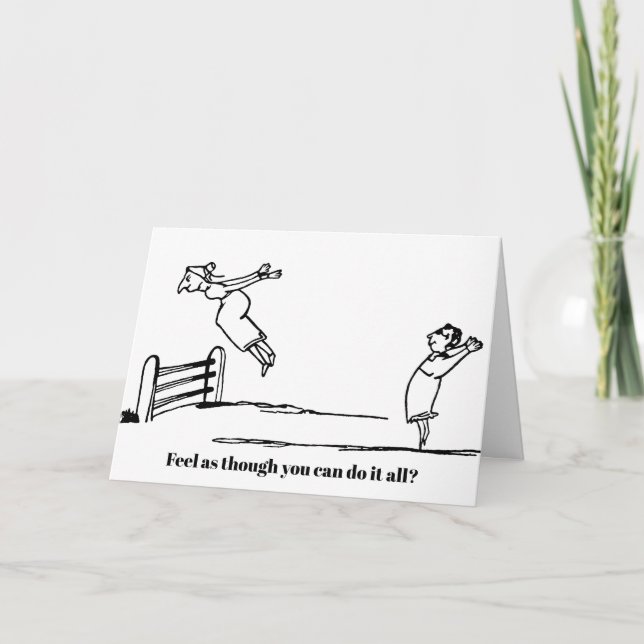 Tenure Grattiss Edward Lear Tecknad flygande Kort (Framsida)