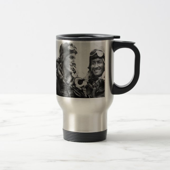 Tenzing Norgay Edmund Hillary Everest 1953 Resemugg (Höger)
