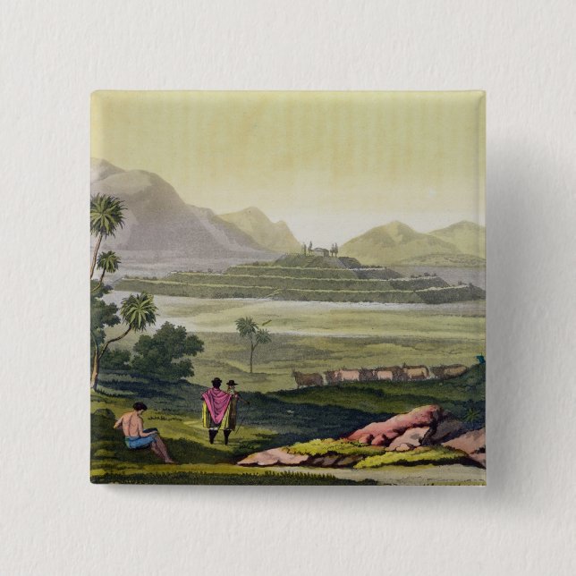 Teocalli det underbara tempelet på Tenochtitlan, Knapp (Framsida)