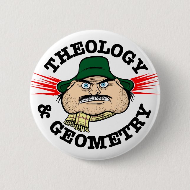 Teologi & geometri knapp (Framsida)