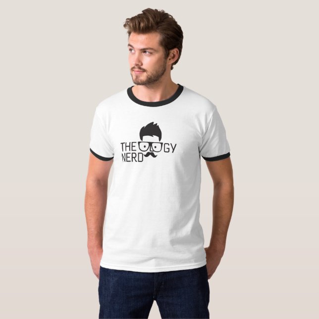 TeologiNerdskjorta Tee Shirt (Hel framsida)