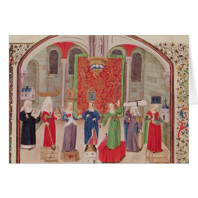 Teologiska och huvudsakliga förtjänster hälsningskort (Framsidan Horizontal)