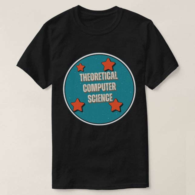 Teoretisk datavetenskap t shirt (Design framsida)
