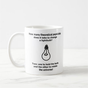 teoretiskt experiment för kaffemugg