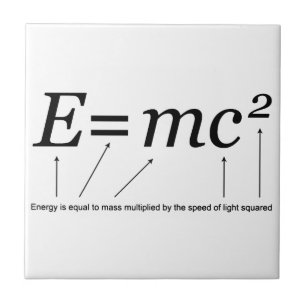 Teori för E=MC2 Einsteins av relativitet Kakelplatta