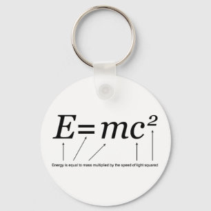 Teori för E=MC2 Einsteins av relativitet Nyckelring