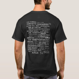 Teoriexpert på konspiration t shirt