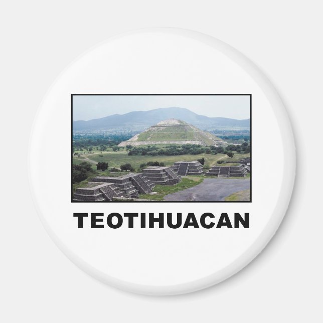 Teotihuacan Magnet (Framsidan)