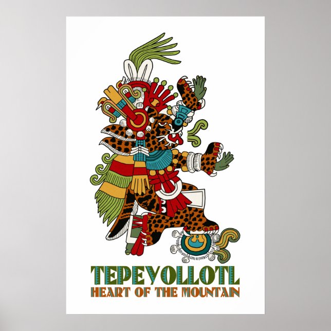 Tepeyollotl Poster (Framsidan)