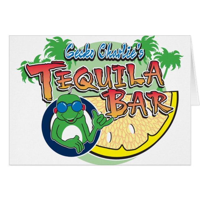 TEQ Pub LC BLACK Hälsningskort (Framsidan Horizontal)