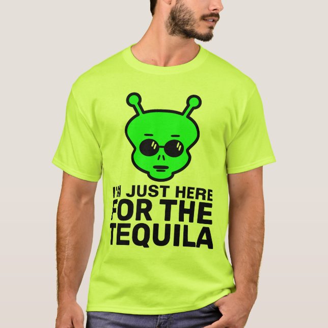 TEQUILA ALIEN T-SHIRTS (Framsida)