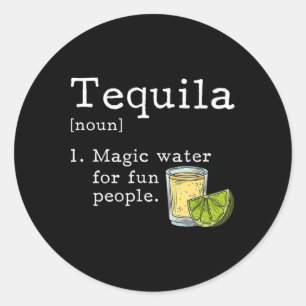 Tequila Älskare Cinco De Mayo mexican Party ger mi Runt Klistermärke