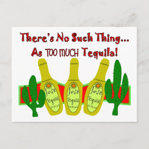 Tequila Älskare T-Shirts & Gifts Vykort