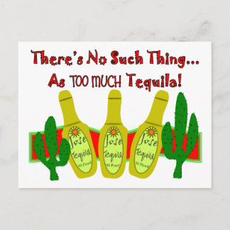Tequila Älskare T-Shirts & Gifts Vykort