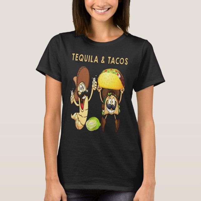 Tequila And Tacos Hakuna Tequila Patron Tequila Me T Shirt (Framsida)