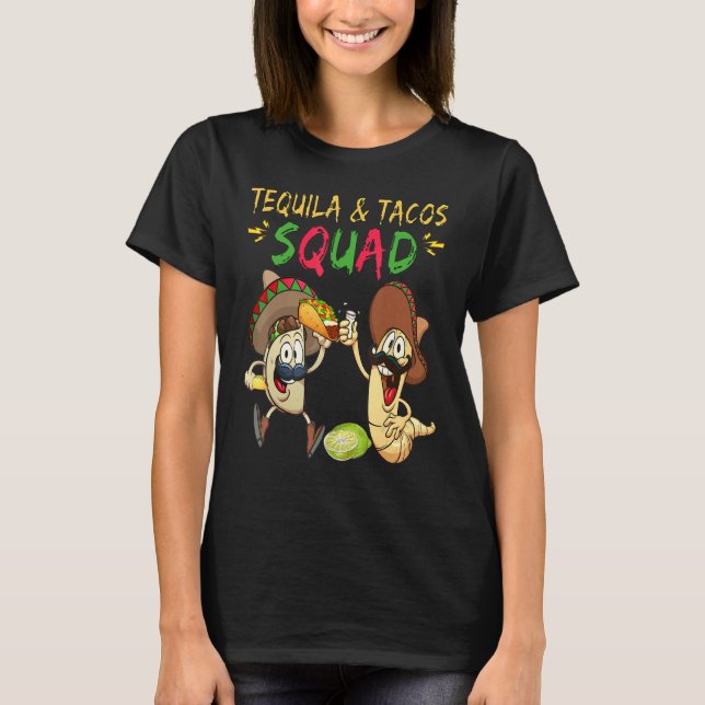 Tequila And Tacos Squad Patron Hakuna Tequila Men' T Shirt (Framsida)