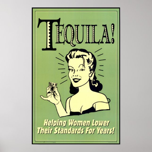 Tequila - att hjälpa kvinnor att sänka sina standa poster (Framsidan)