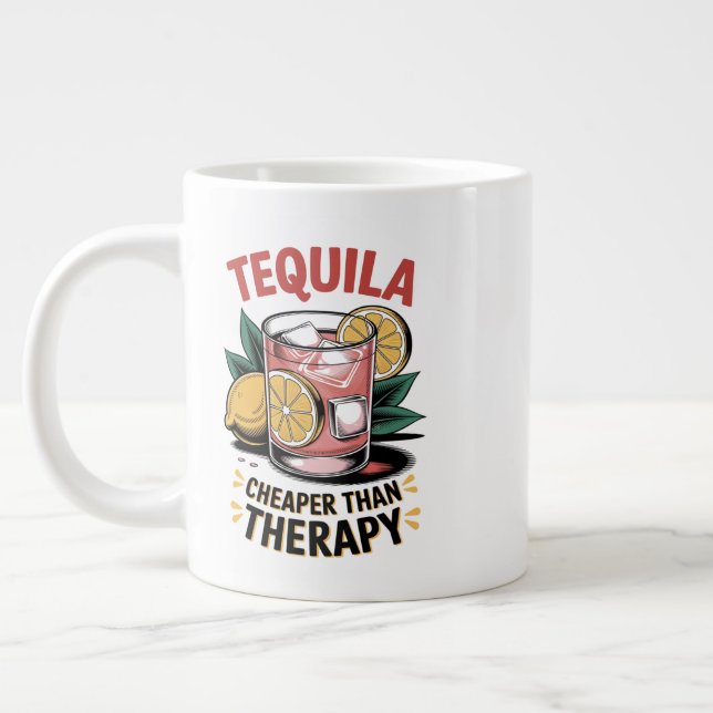 Tequila: billigare än Therapy Jumbo Mugg (Vänster)