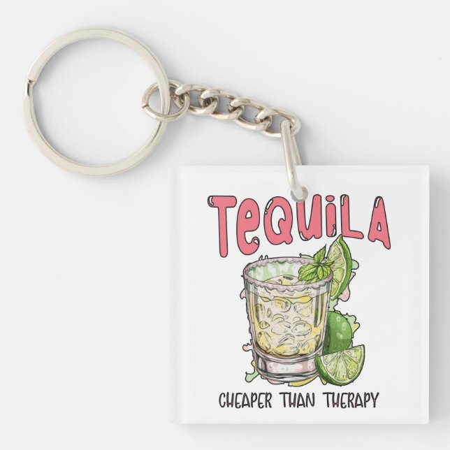 Tequila Cheaper Than Therapy Funny Tequila Mexican (Framsidan)