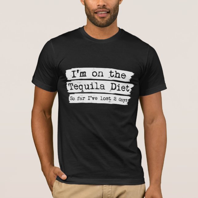 Tequila Diet T-Shirt (Framsida)