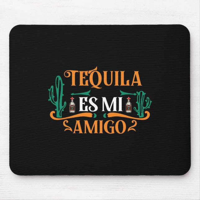 Tequila Es Mi Amigo Tequila är min vän Mex Musmatta (Framsidan)