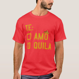 Tequila Fan Meican Drink Party Meico Fan friend T Shirt