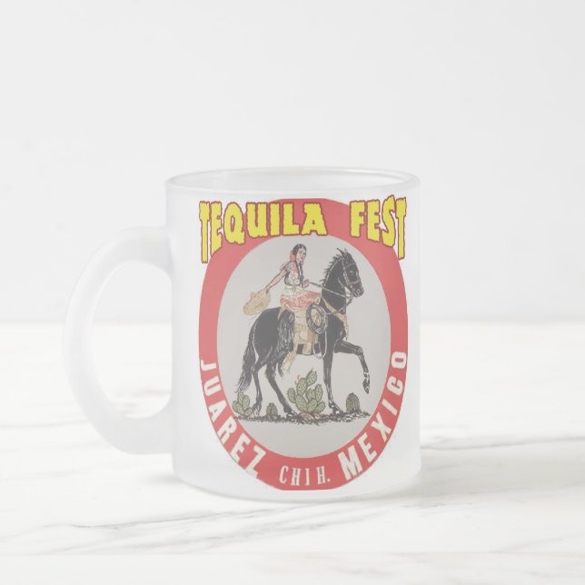 Tequila Fest Frostad Glasmugg (Vänster)