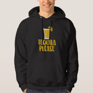 Tequila För Gärna Kvinnor Älskar Dricka Cocktail Hoodie