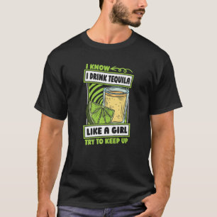 Tequila Girl Cocktail Drink - Alcohol Tequila Prem T Shirt