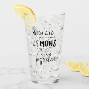 Tequila-glas när Life Ge ger citat Glaskopp