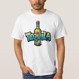 Tequila, graffiti, street art, boisson, urban t shirt