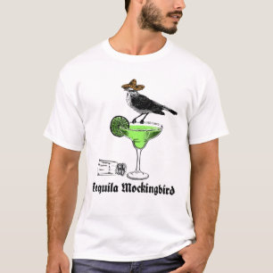 Tequila Graphic Mockingbird Bilder Vintage Bok T Shirt
