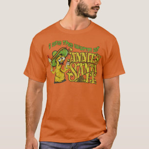 Tequila I Ate Mask vid Annies Santa Fe 1974 T Shirt