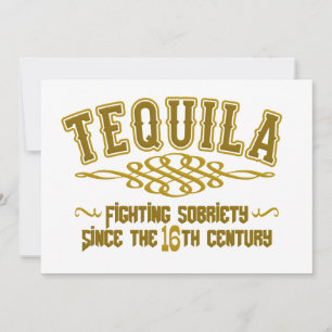 TEQUILA-inbjudan till anpassningsbar Inbjudningar