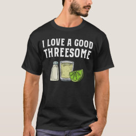 Tequila Lime och Salt Funny Bartender T Shirt