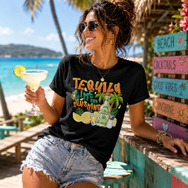 Tequila, Lime & Solsken T Shirt